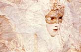 Woman Wearing Mask in Venice Carnival