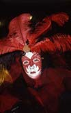 Woman Wearing Mask in Venice Carnival