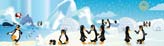 Penguin Family Border