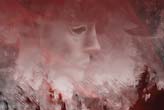 Woman in mask