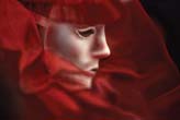 Woman in mask