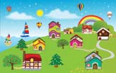 Cute village
