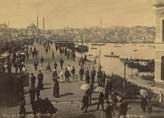 Galata Bridge, Istanbul, late 19th century