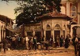 A street at Istanbul, late 19th century
