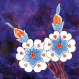 Variatons on a 16th Century Iznik Tile Detail, Rustem Pasa Mosque, Istanbul